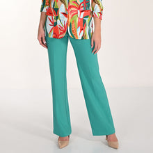 233015 - Wide Leg Trouser - Ocean Green