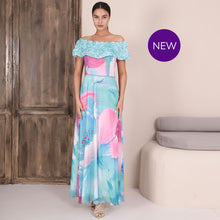 2420-30 - Embroidered Bardot Dress