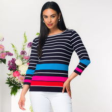 EW36087 - Multi Stripe Top