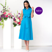 EW36028 - Belted Pocket Dress - Pennita