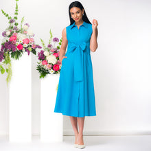 EW36028 - Belted Pocket Dress - Pennita