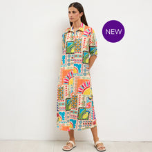 Begona - Mexican Print Midi Dress