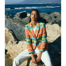 Naira - Multi Striped Blazer - Pennita