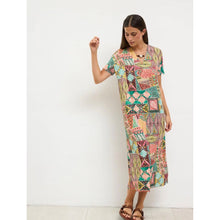 Begona - Mexican Print Midi Dress