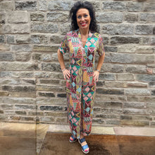 Haize - African Print Midi Dress - Pennita