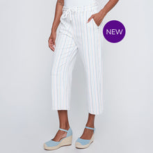 2612017 - Multi Stripe Cropped Trousers - Pennita
