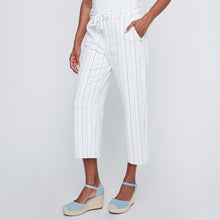 2612017 - Multi Stripe Cropped Trousers - Pennita