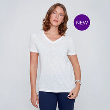 2613071 - Sparkle V-Neck Top - Pennita