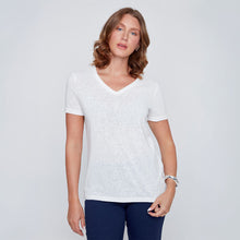 2613071 - Sparkle V-Neck Top - Pennita
