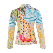 26718 - Zip Jacket ‘Cheetah in The City by Karen Fields’ - Pennita
