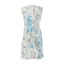 26733 - Zip Pocket Dress ‘Collage by Majella LeBlanc’ - Pennita