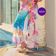 26804 - Beach Trousers ‘Summer in Santorini by Aziz Suleymanov’ - Pennita