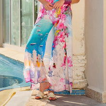 26804 - Beach Trousers ‘Summer in Santorini by Aziz Suleymanov’ - Pennita