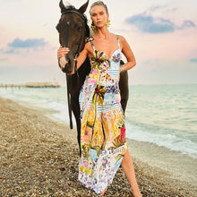 26852 - Beach Trousers ‘Cheetah in The City by Karen Fields’