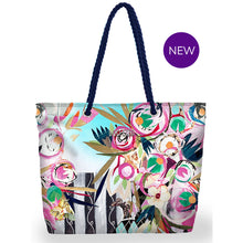 26956 - Rope Handle Beach Bag ‘Le Reve Eveille by Chantal Poirier’