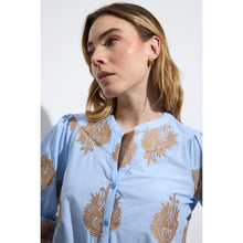 Bielsa - Embroidered Motif Cotton Top - Pennita