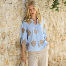 Bielsa - Embroidered Motif Cotton Top - Pennita