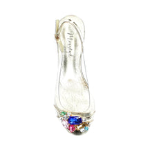 MILY01 - Perspex Jewelled Sandal - Pennita