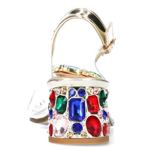MILY01 - Perspex Jewelled Sandal - Pennita