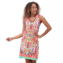 C310 - Jewelled Mosaic Dress - Pennita