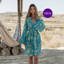 L379 - Belted Paisley Cover Up - Pennita