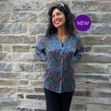 Lily - Pleated Paisley Top - Pennita