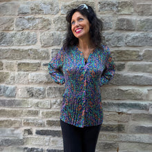 Lily - Pleated Paisley Top - Pennita