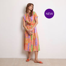 Corfu - Floral Belted Dress - Pennita