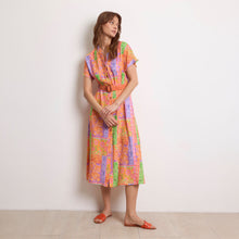 Corfu - Floral Belted Dress - Pennita
