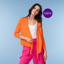 A47226 - Orange Tie Shrug/Bolero - Pennita