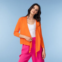 A47226 - Orange Tie Shrug/Bolero - Pennita