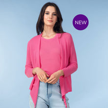 A47226 - Pink Tie Shrug/Bolero - Pennita