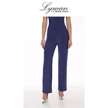 233015 - Wide Leg Trouser - Lux Blue