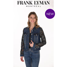 263706 - Sparkle Lace Bomber Jacket