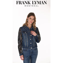 263706 - Sparkle Lace Bomber Jacket