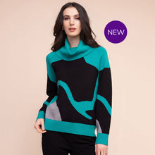 A48361 - Cowl Neck Sweater