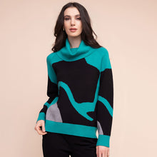 A48361 - Cowl Neck Sweater