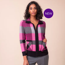 A48221 - Check Zippy Jacket
