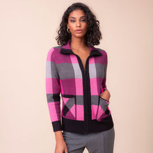 A48221 - Check Zippy Jacket
