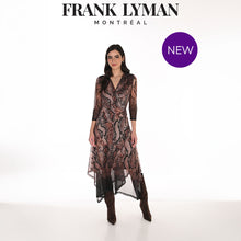 263413 - Reptile Handkerchief Cross Over Dress