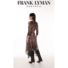 263413 - Reptile Handkerchief Cross Over Dress