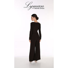 269026 - Faux Cross Over Jumpsuit