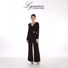 269026 - Faux Cross Over Jumpsuit