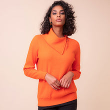 A48025 - Zip Neck Pocket Sweater