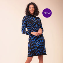 A48333 - Chevron Print Dress