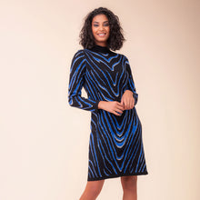 A48333 - Chevron Print Dress