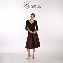 269193 - Mocha Taffeta Dress
