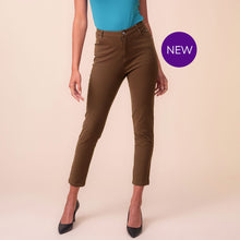 PAS2400 - High Rise Jeans - Chocolate