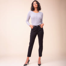 PAS2400 - High Rise Jeans - Black