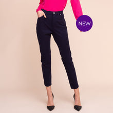PAS2400 - High Rise Jeans - Navy